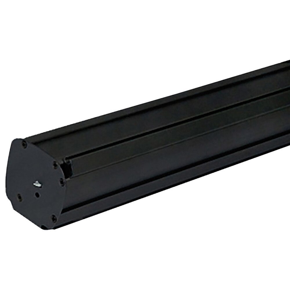 33.5 in. Econoroll Retractable Banner Stand Black — Hardware Only
